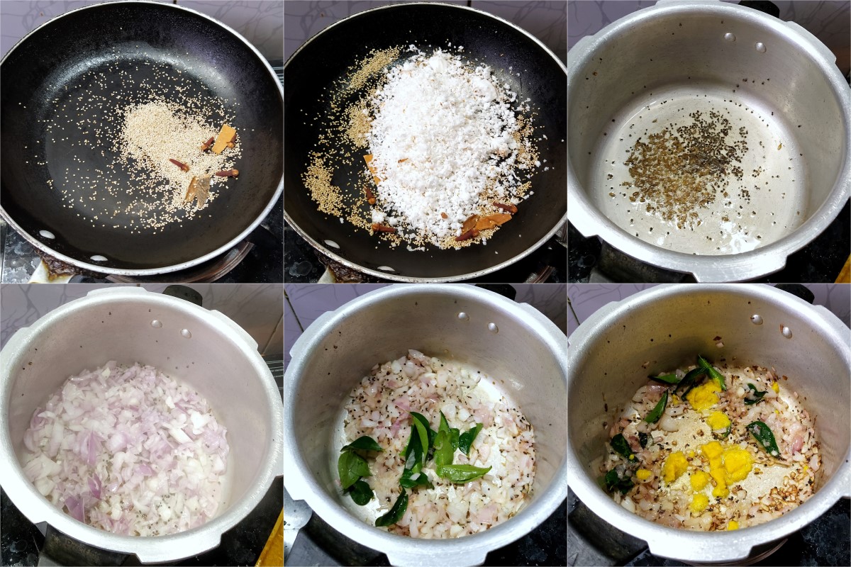 How to make Butter Beans Kurma 1