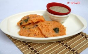 Carrot Idlis