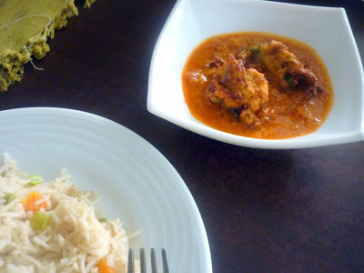 Lauki Pakori Ki Sabzi - Side dish for Pulao Lauki Pakori Ki Sabzi - Side dish for Pulao