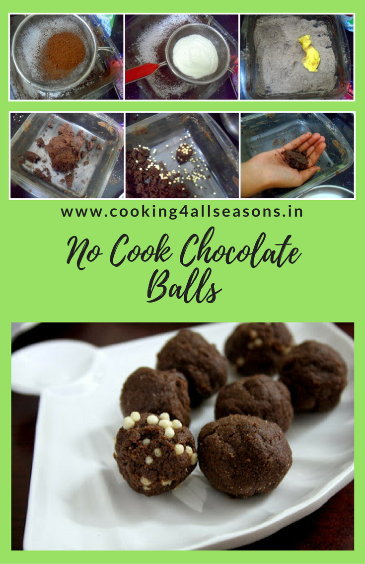 No Cook Chocolate Balls