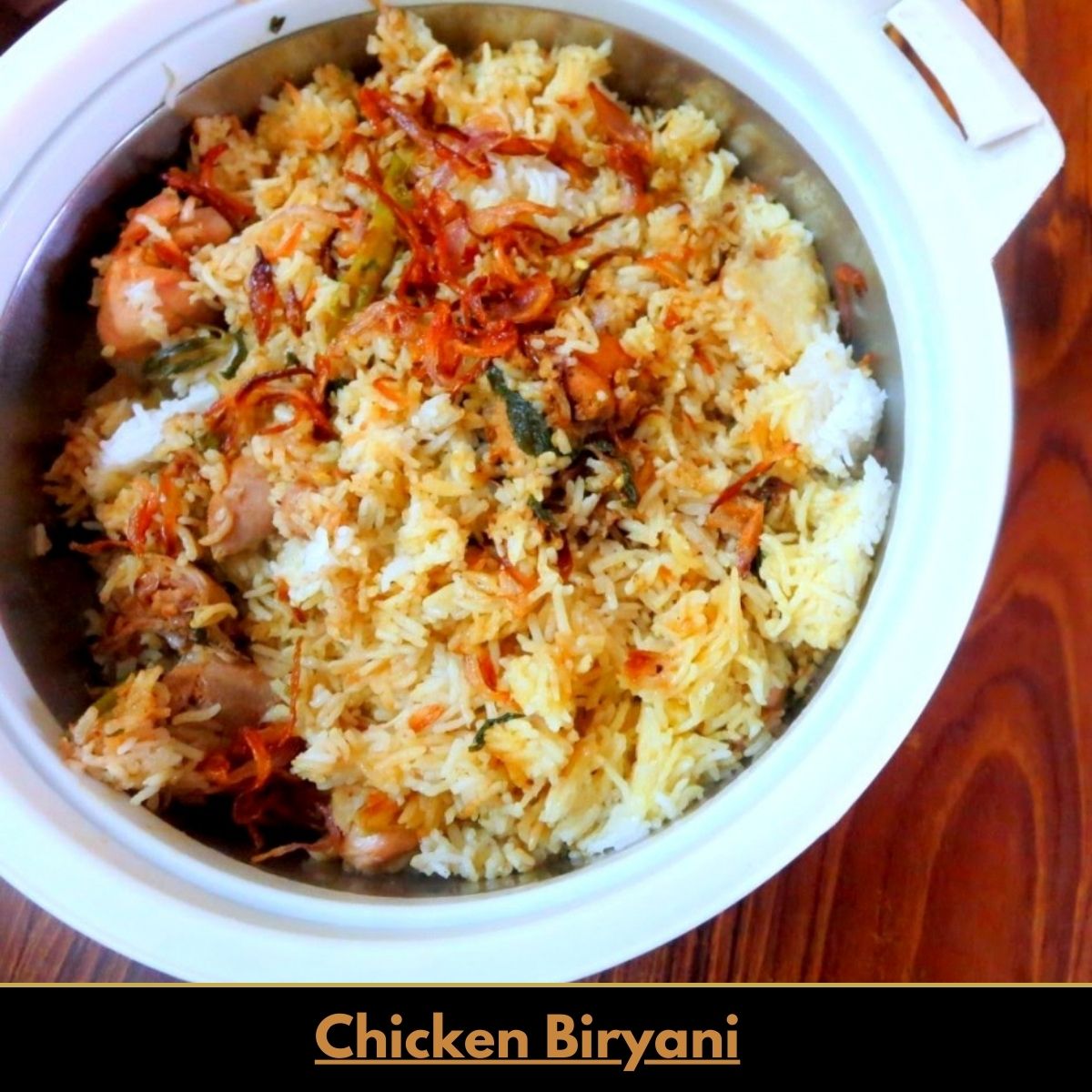 Chicken Biryani- Rice Cooker Style