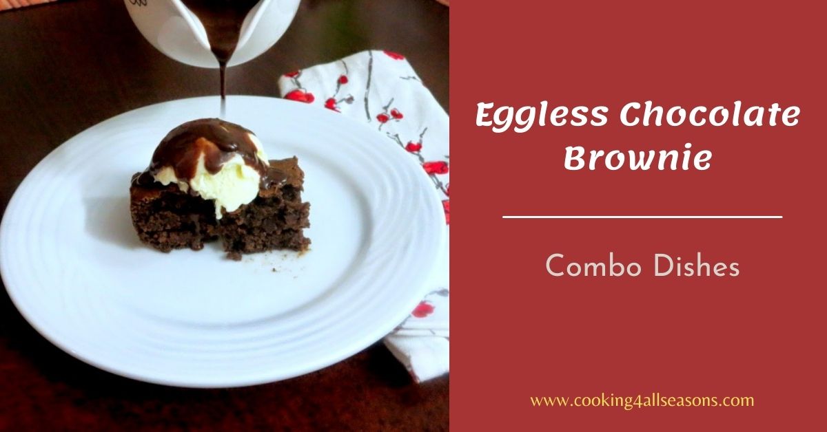 How to make Eggless Chocolate Brownie