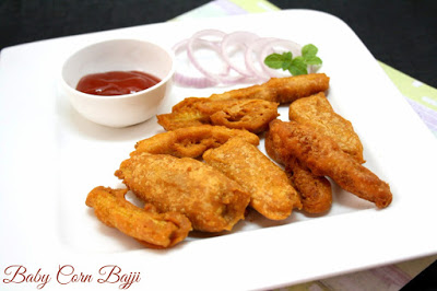 Baby Corn Bajji