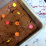 EgglessChocolateBrowniewithGems