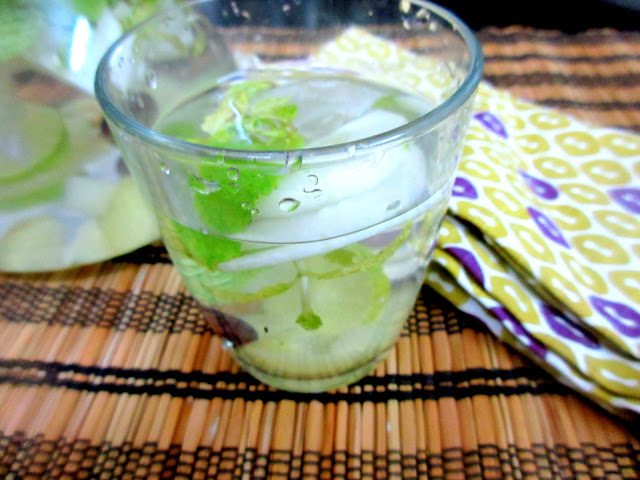 Detox Drink with cucumber, amla