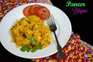 Paneer Biryani