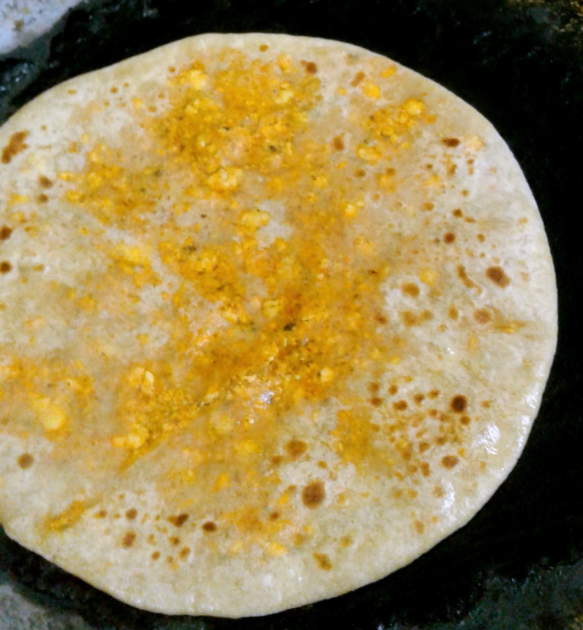 Pickle Paneer Paratha