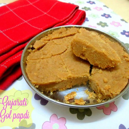 Gujarati Gol Papdi