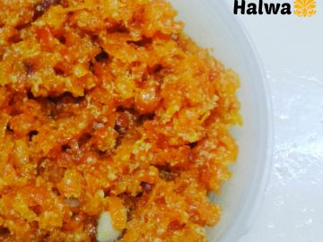 Quick Carrot Halwa