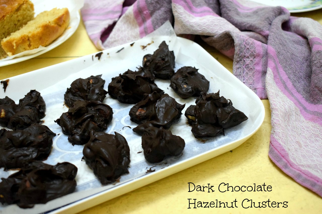Dark Chocolate Hazalnut Clusters