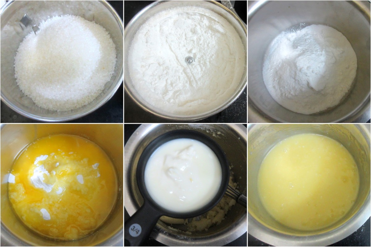 Easy Eggless Chocolate Cake Making 1