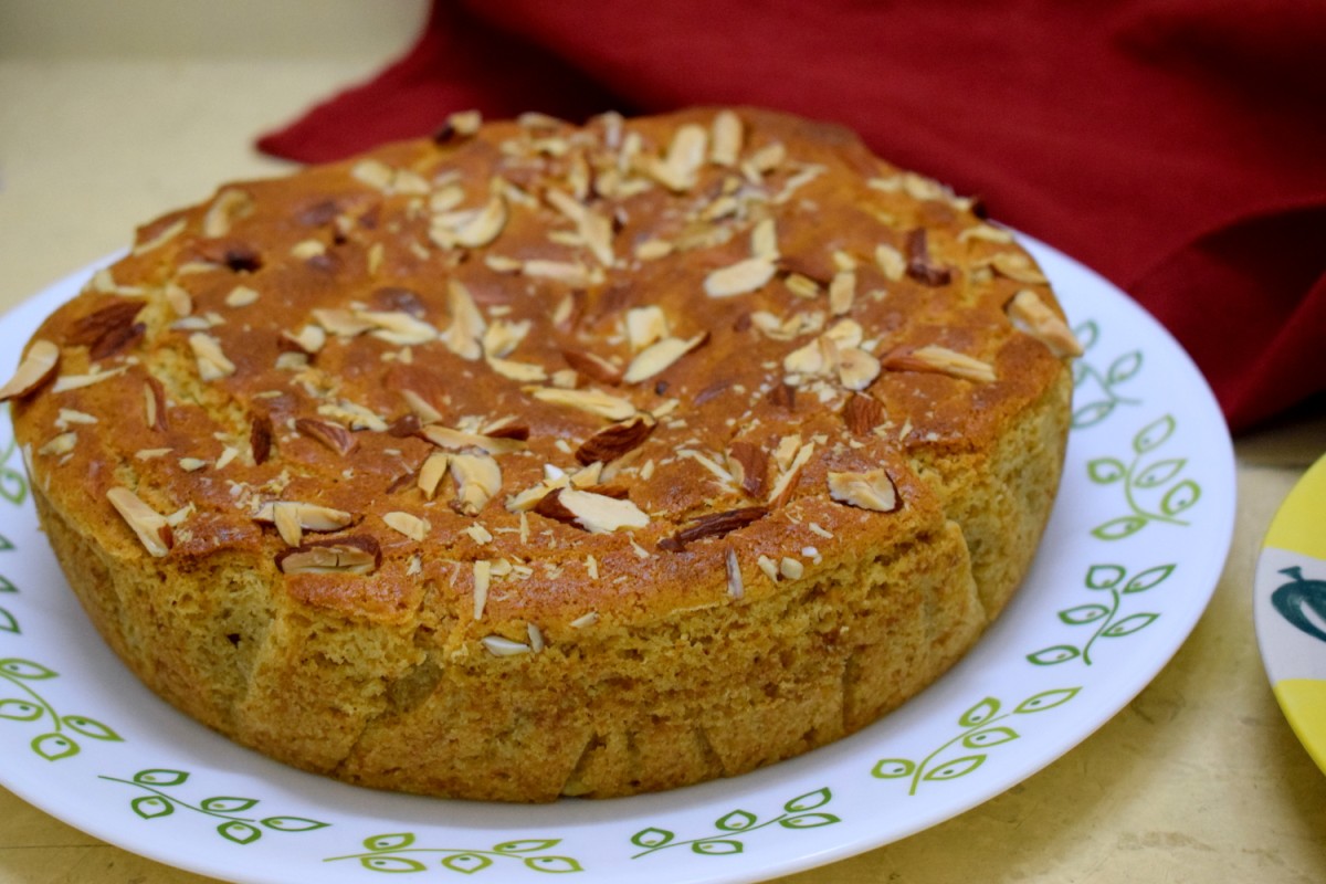 eggless-almond-orange-wholewheat-tea-cake