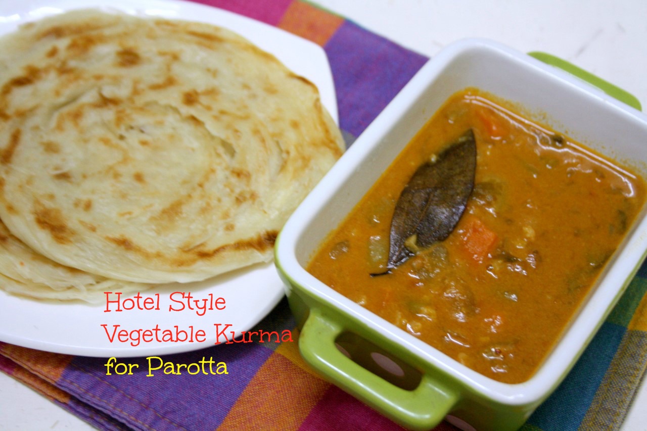 Hotel Style Vegetable Kurma for Parotta