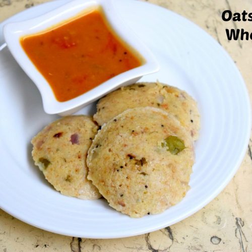 Oats Broken Wheat Idlis