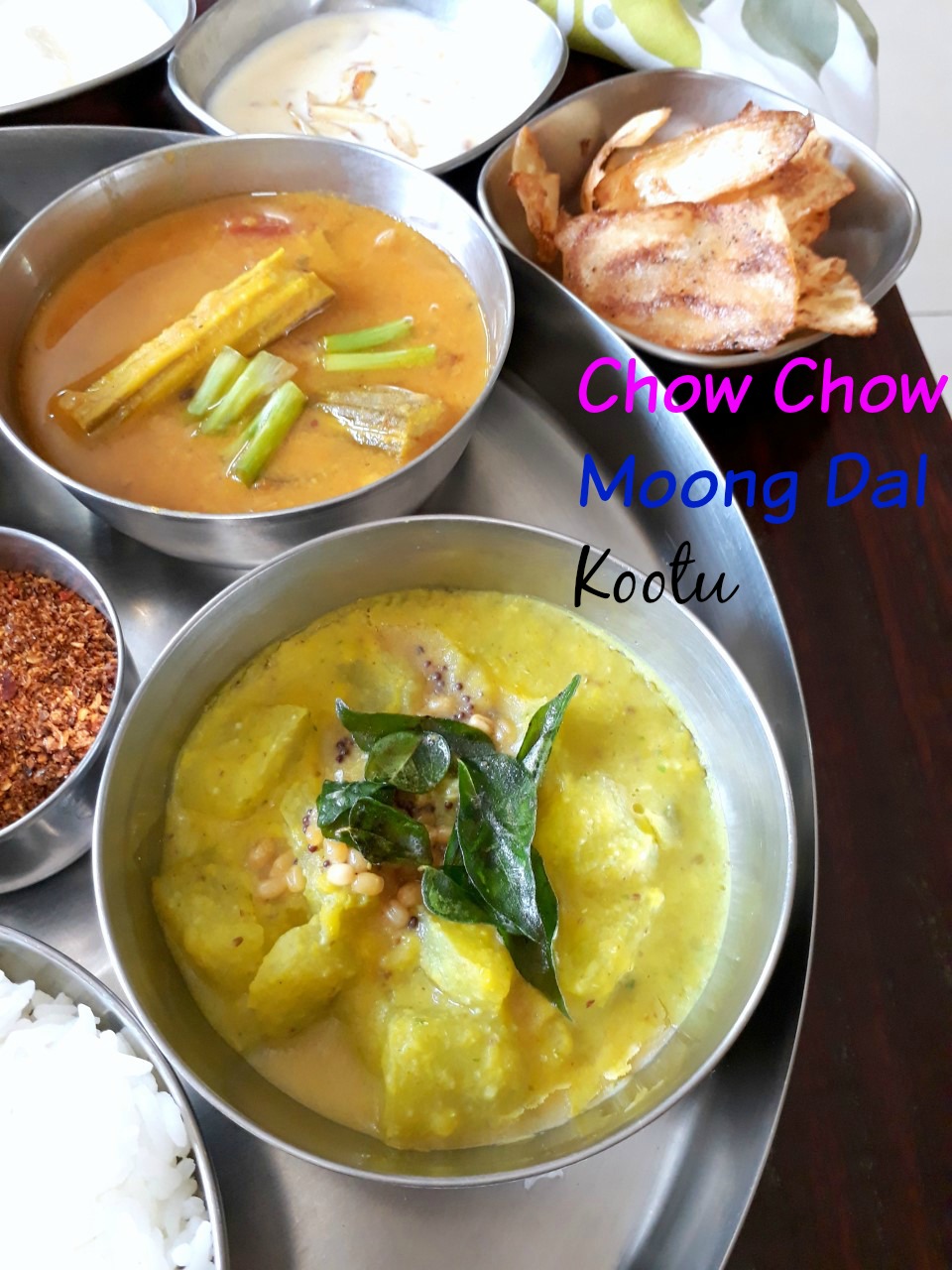 Chow Chow Moong Dal Kootu Chow Chow Moong Dal Kootu