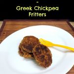 Revithokeftedes – Greek Chickpea Fritters