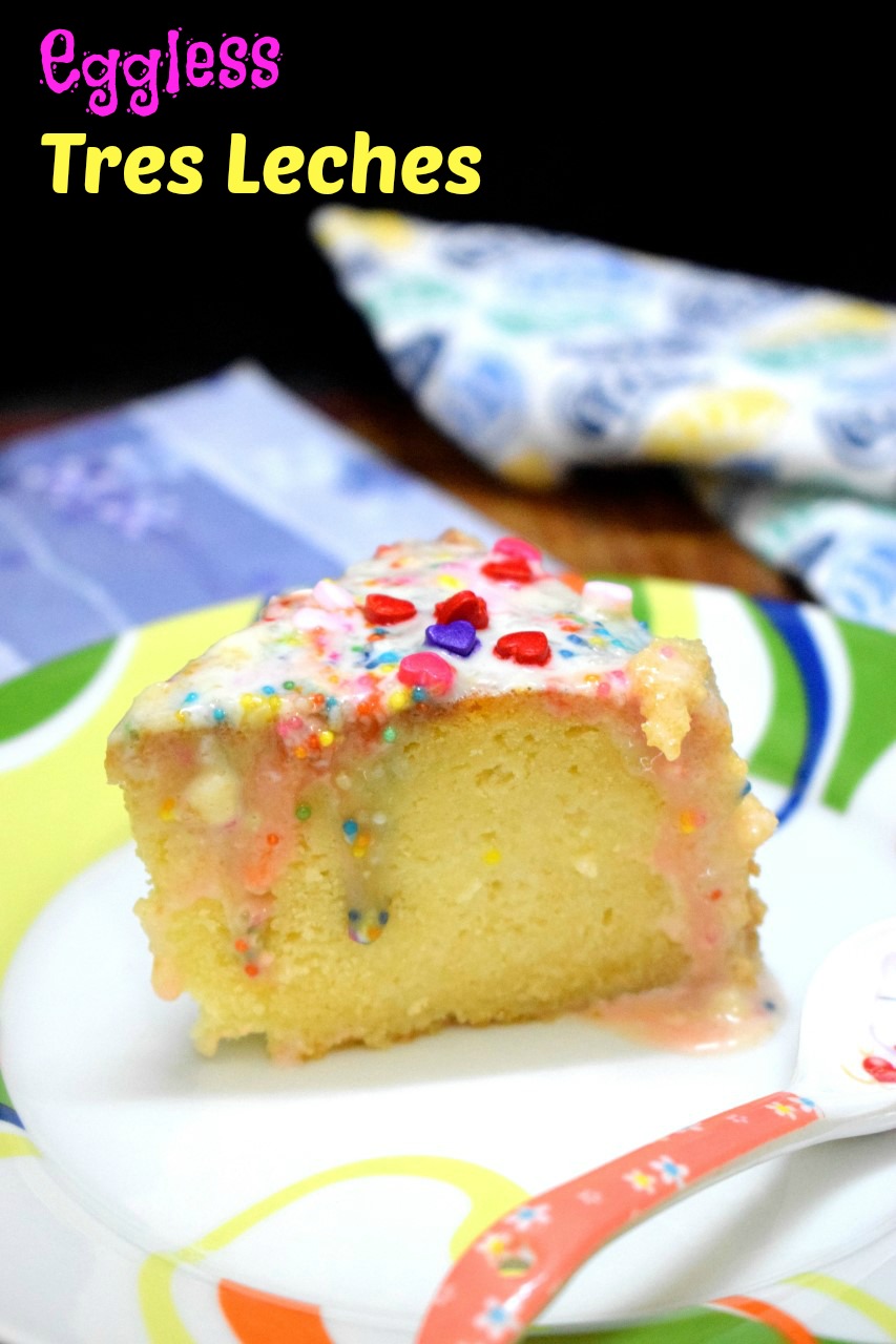 How to make Eggless Tres Leches