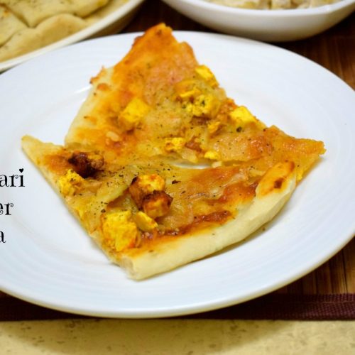 Amritsari Paneer Pizza