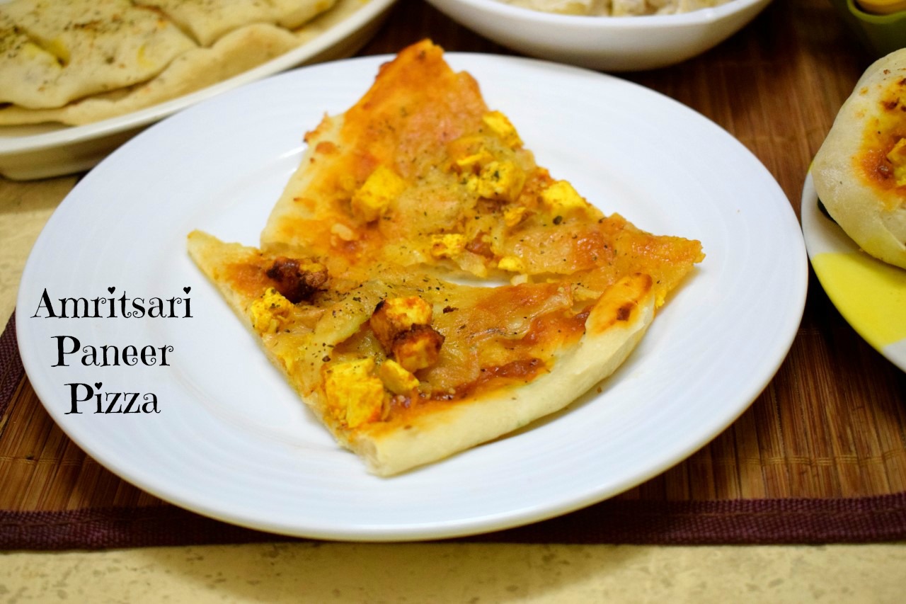 Amritsari Paneer Pizza