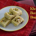 Khoya Badam Burfi Khoya Badam Burfi