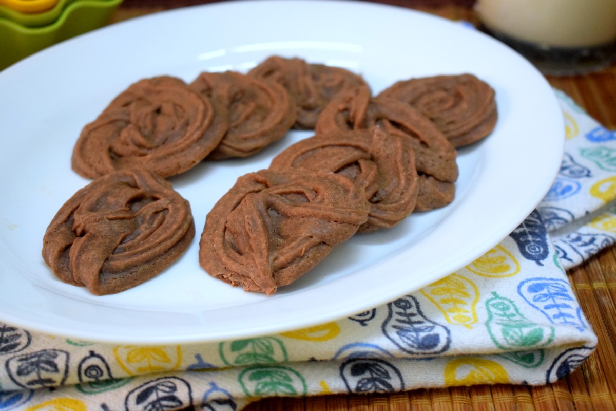 Eggless Rosette Cookies Eggless Rosette Cookies