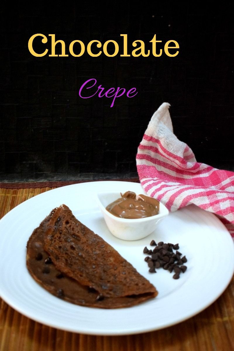 How to make Chocolate Crepe How to make Chocolate Crepe