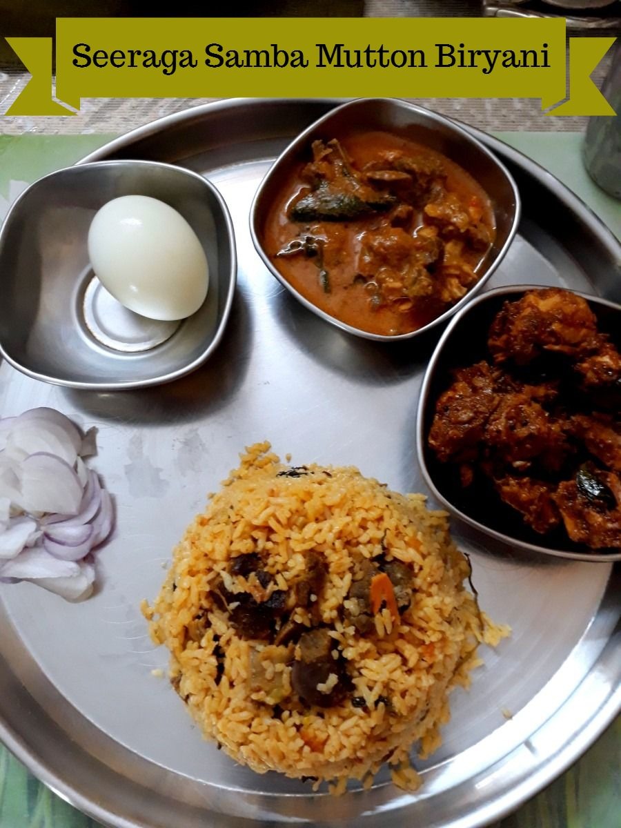 Seeraga Samba Mutton Biryani