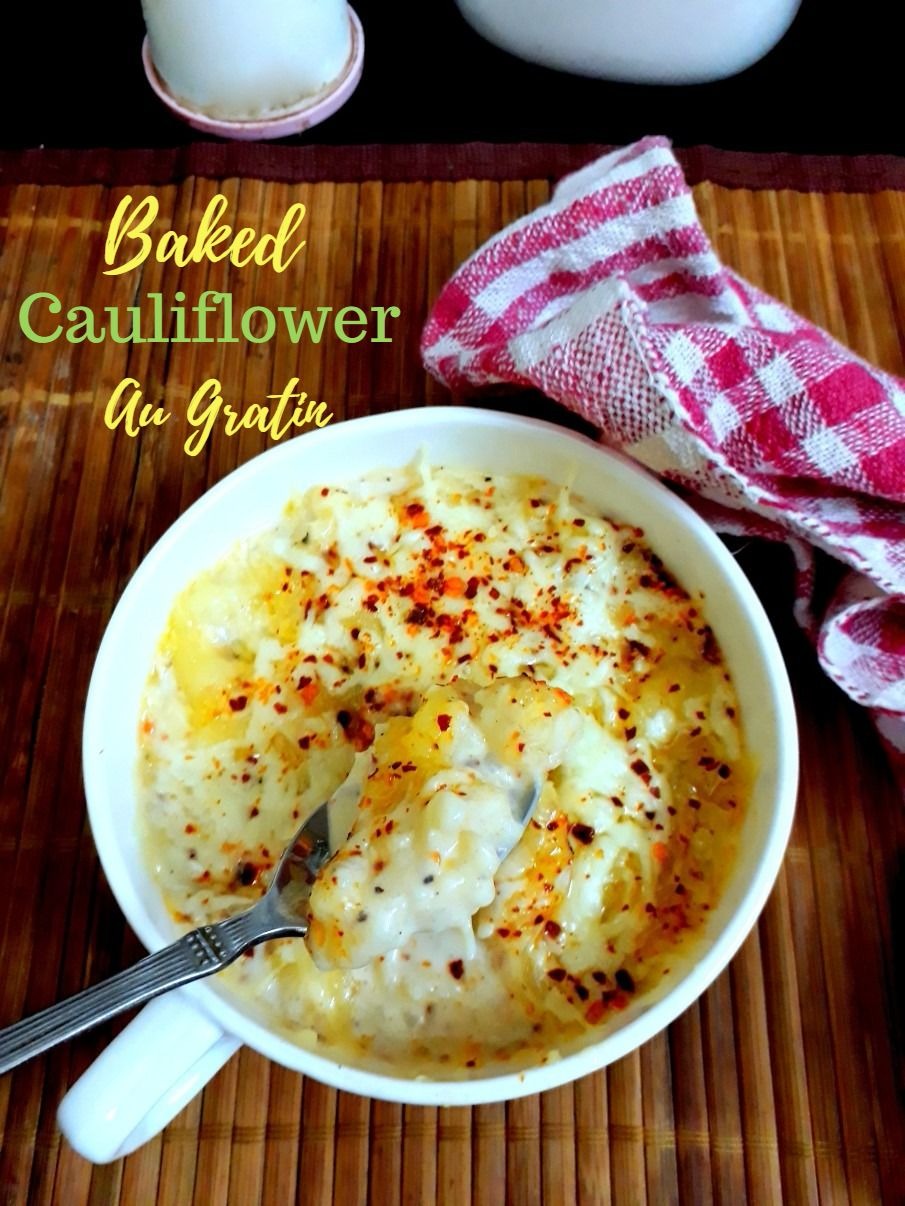 Cauliflower Au Gratin