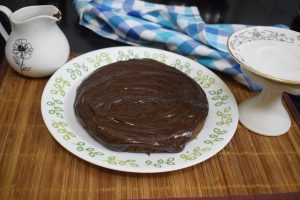 Eggless Chocolate Pound Cake