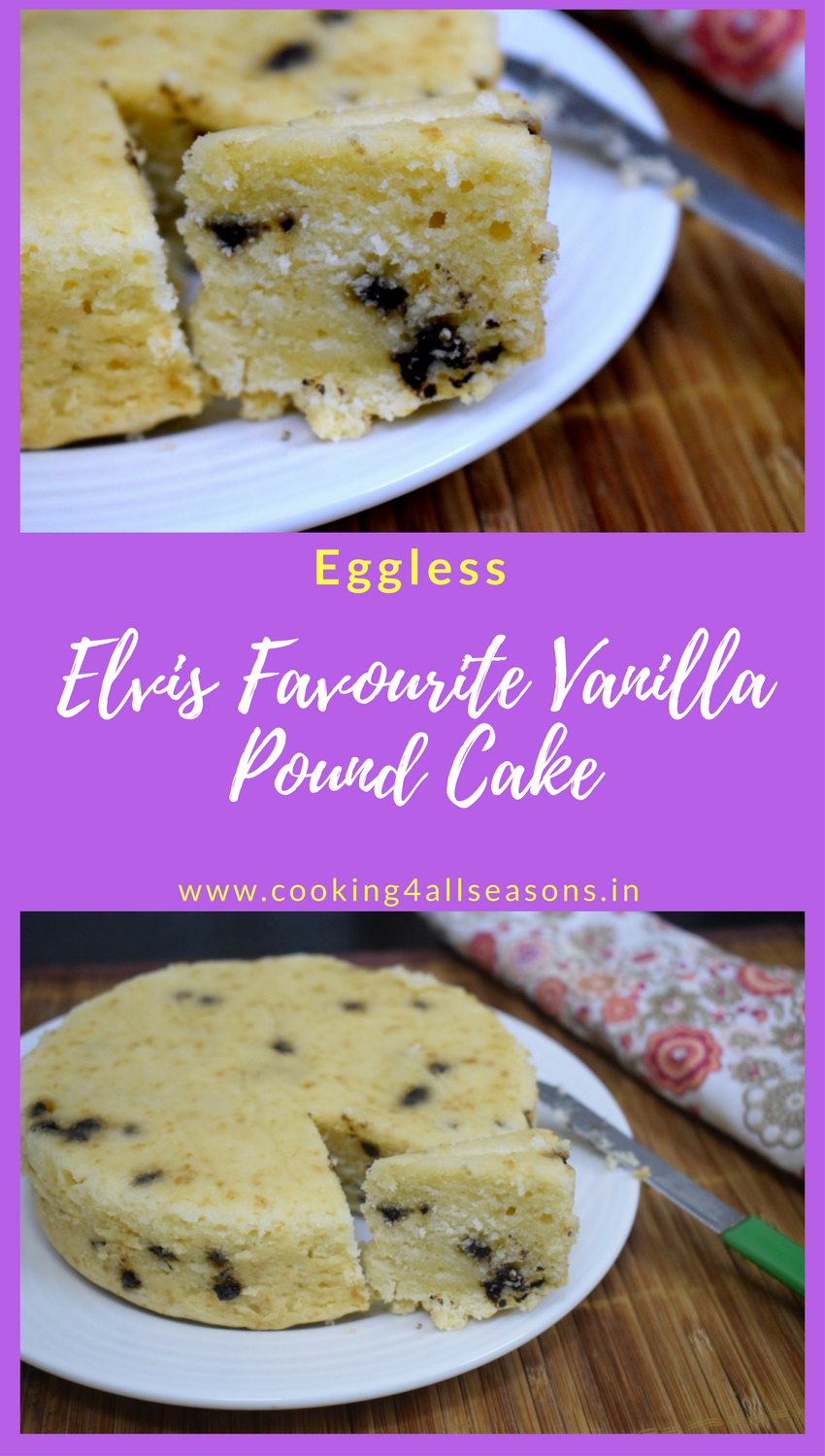 How to make Elvis' Favourite Vanilla Pound Cake