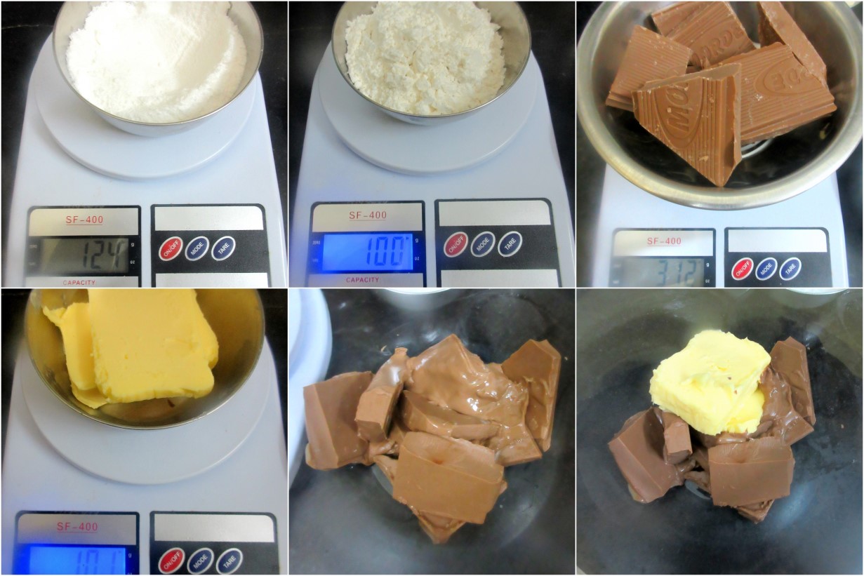 How to make Milk Chocolate Brownie with Hazelnut 1 How to make Milk Chocolate Brownie with Hazelnut 1