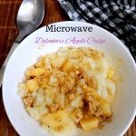 Microwave Delaware Apple Crisp Microwave Delaware Apple Crisp