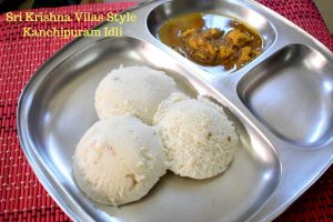 Sri Krishna Vilas Idli Recipe