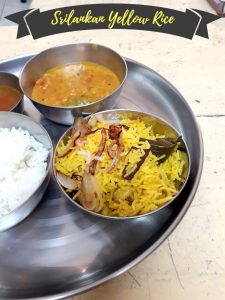Srilankan Yellow Rice