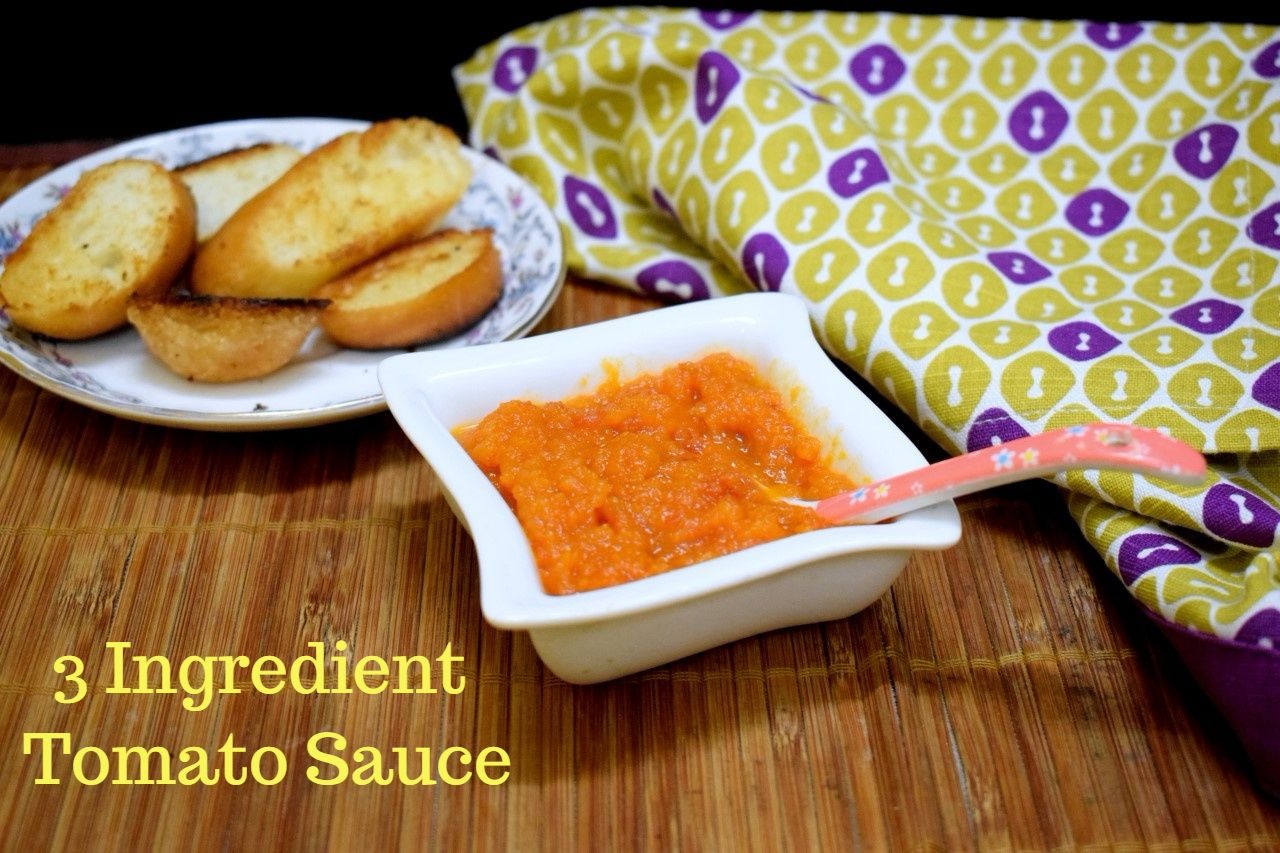 3 Ingredient Tomato Sauce