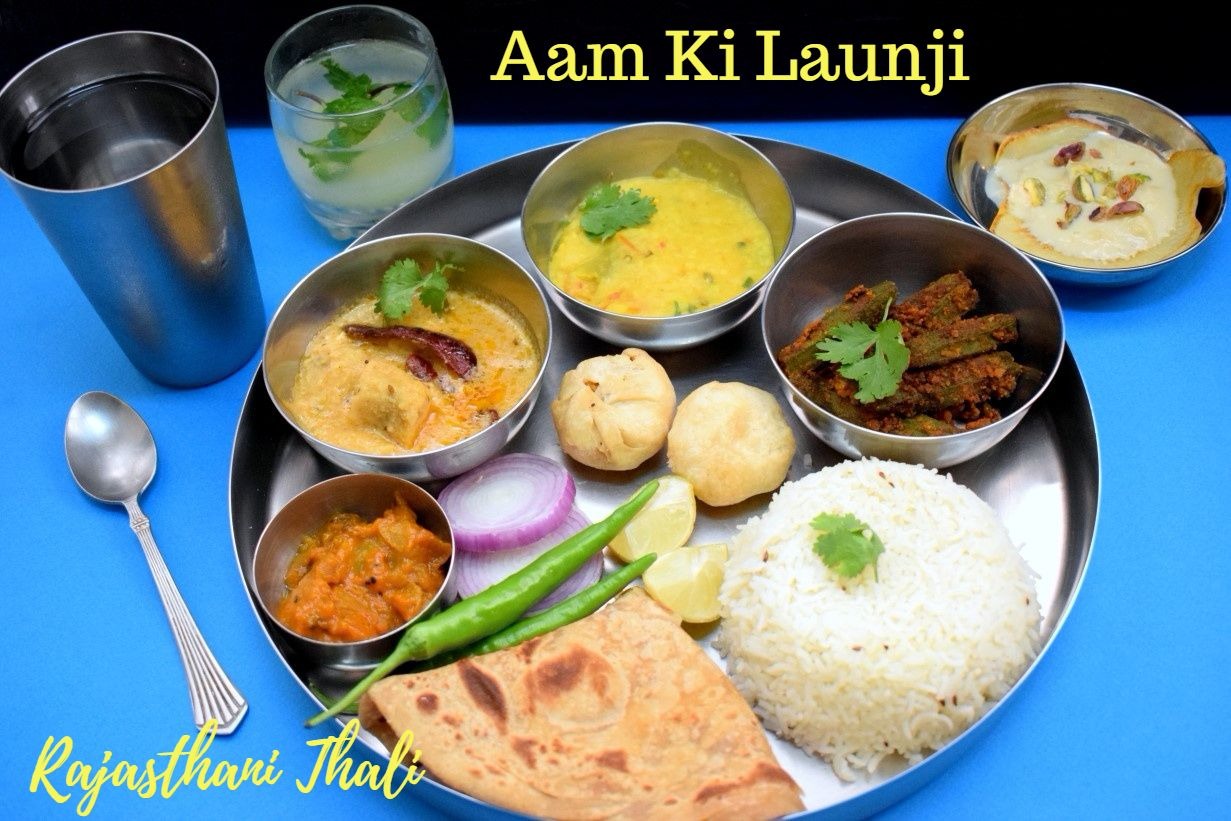 Aam Ki Launji - Rajasthani Thali