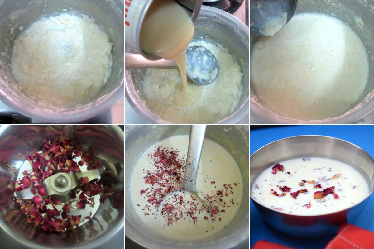 How to make Gulab Ki Kheer 2