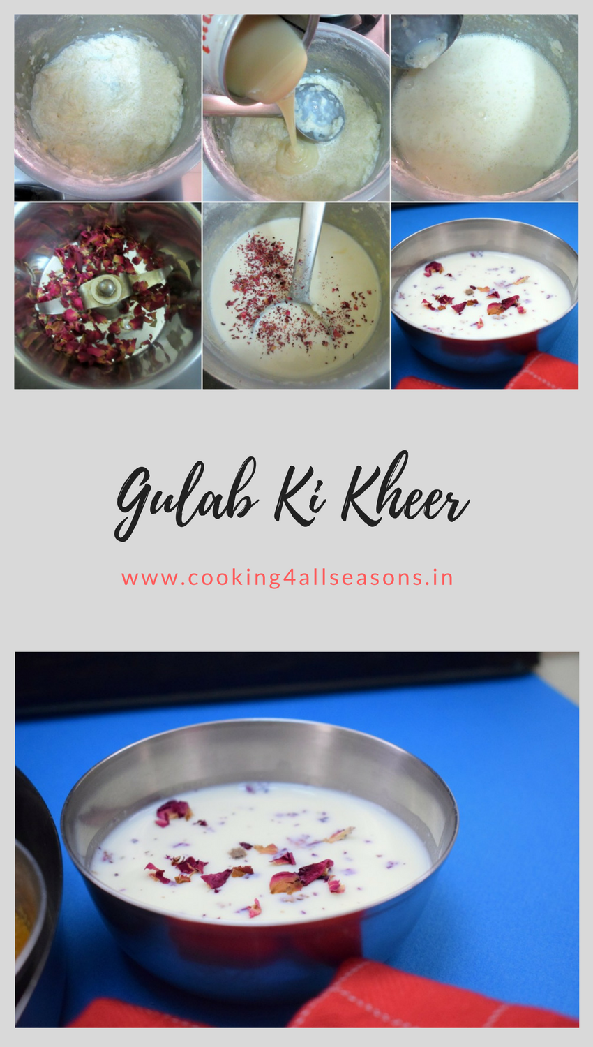 How to make Gulab Ki Kheer How to make Gulab Ki Kheer