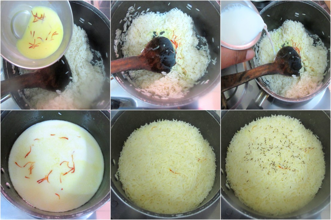 How to make Saffron Rice 2