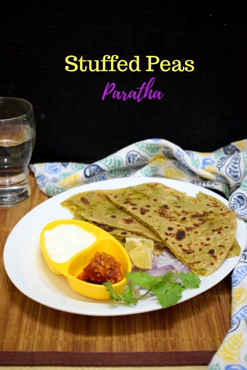 How to make Stuffed Peas Paratha