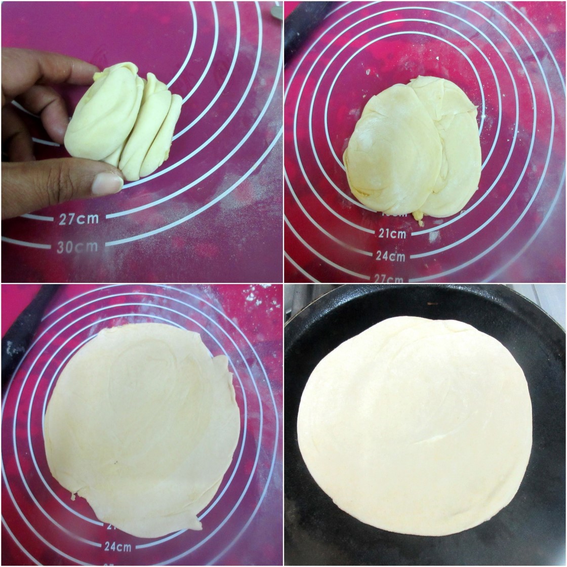 How to make Warqi Paratha 3 How to make Warqi Paratha 3