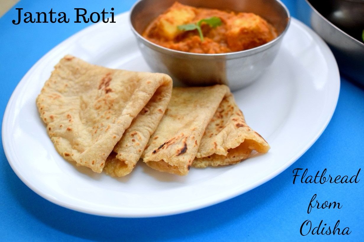 Janta Roti Flatbread from Odisha