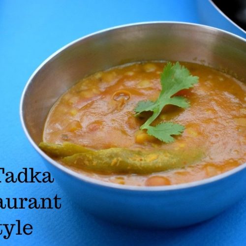 Dal Tadka Restaurant Style