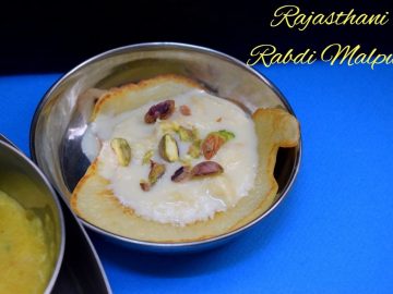Rajasthani Rabdi Malpua