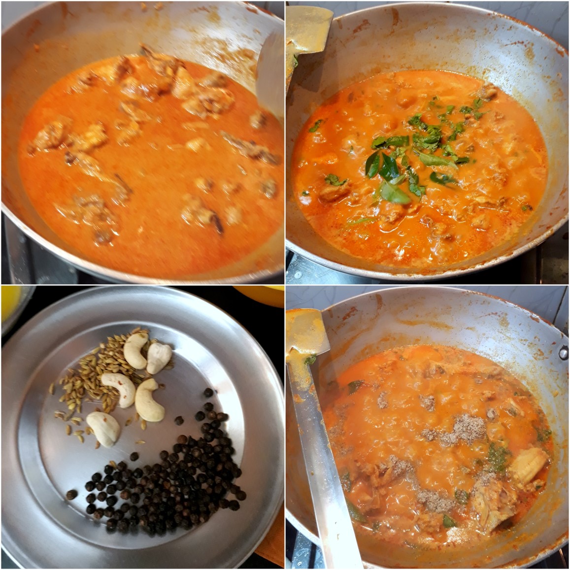 How to make Andhra Style Chicken Gravy 4