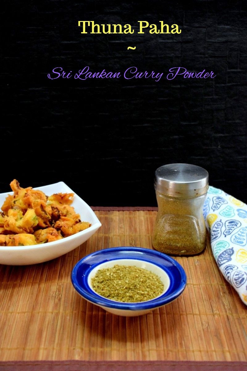 How to make Srilankan Curry Powder