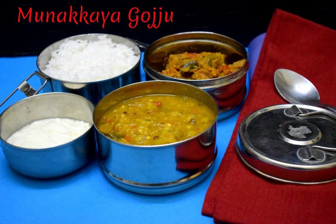 Drumstick Masala Curry - Indian Lunch Box