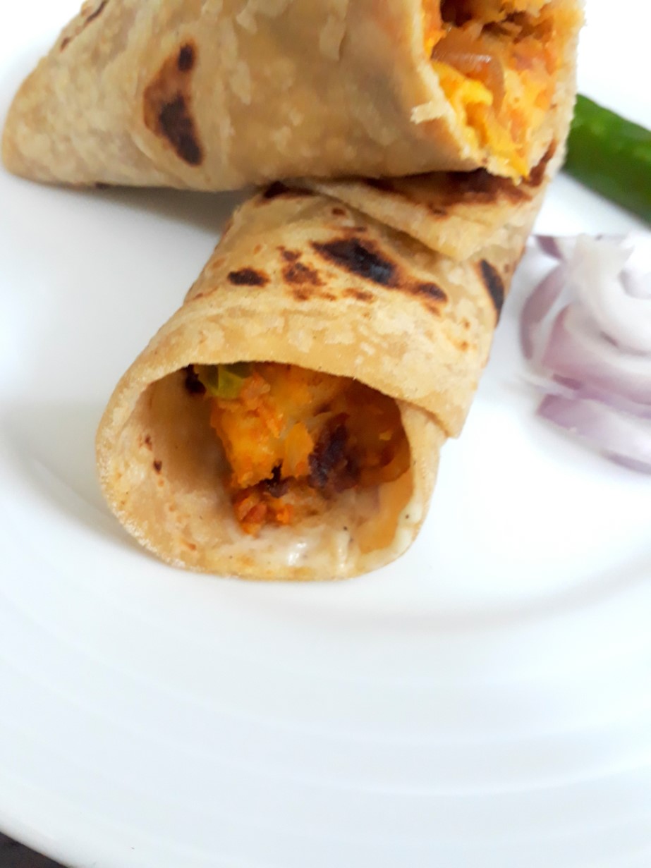 How to make Sukhi Subzi Roll