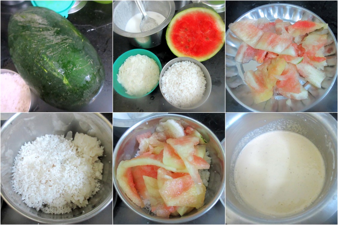 How to make Watermelon Rind Dosa 1