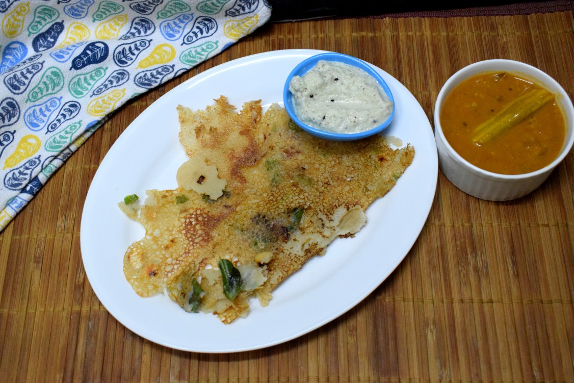 Visiri Dosai | Chettinad Visiri Dosai